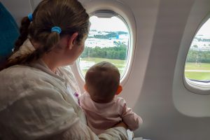 si può andare in vacanza con un neonato